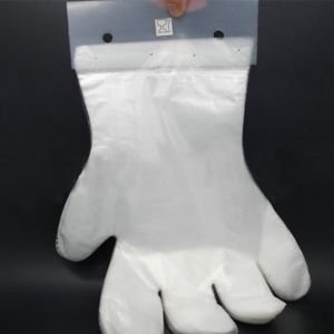 China Point Disposable Kitchen Gloves , Plastic Gloves For Kitchen Avoid Cross Infection on sale
