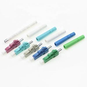 Multimode LC Fiber Optic Connector With PC UPC APC Polishing Fiber Ferrule