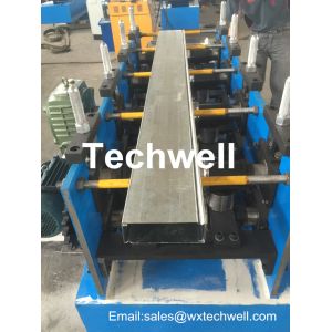 14 Forming Stations Storge Rack Beam Roll Forming Machine With Plc Touch Screen