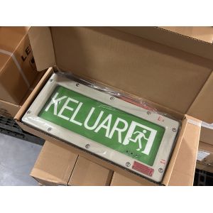 Cheap 50 000 Hour Explosion Proof Emergency Exit LED Lighting With 120 Lumens Per Watt And IP66 Protection for sale