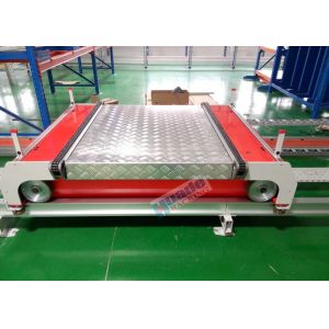 Red Automated Storage Retrieval System Dual Rail Annular Ferry Car Transmitting