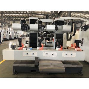 Brass Sanitary Ware Parts Surface Grinding Buffing Machine With Four Shaft