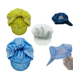 Cleanroom Cap Mexico Lint Free Polyester Clean Room Anti Static ESD Cap Clean