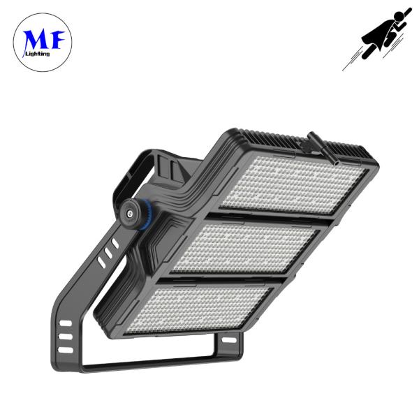 High Power LED Flood Light 1500W 1800W High Power Led Stadium Lights Black Led