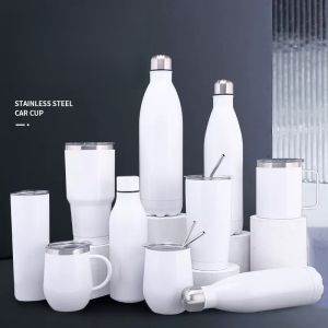 350ml 500ml 750ml 1000ml Sublimation Water Bottle Blanks Sports Cola Bottle