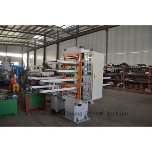 Hydraulic Press Rubber Tiles Plate Vulcanizing Press / Tile Making Equipment