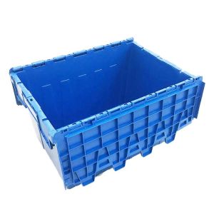 China Plastic Moving Warehouse PE Hygiene Box 600x400x350mm 50Kg Volume on sale