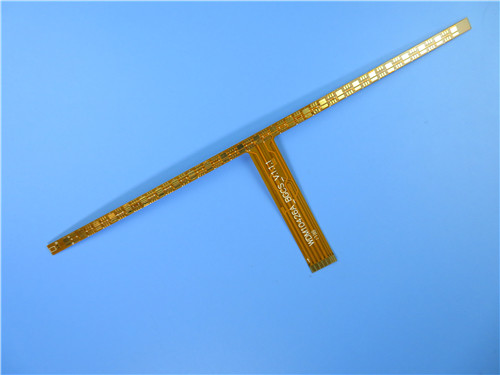 Quality 2-Layer Flex Printed Circuit Board (FPCB) Built on Polyimide for Microstrip Antenna wholesale