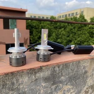 China Ip68 3000K 4300K 6500K Led Headlight Bulb H11 9005 9006 Fan Cooling  Super Bright on sale