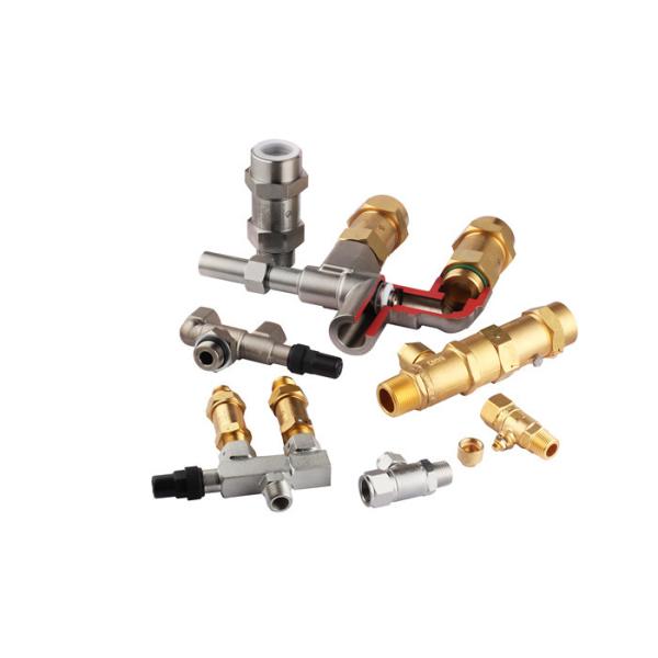 DN4-DN40 Easy Installation 0.3~5.0MPa Refrigerant Safety Valve Seat For CFC HCFC HFC