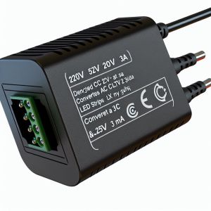 12V 1A EU Power Adapter AC to DC 5.5x2.1mm CE Certified