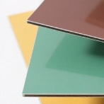 Custom Options And Unique Color Schemes Aluminum Composite Panel With PVDF Coating 1.22*2.44m Size