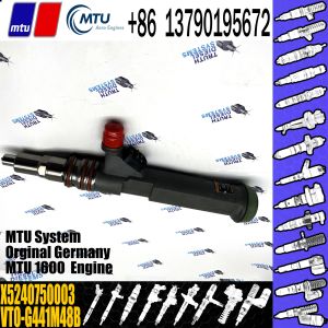 ISO Mercedes Diesel Injectors VTO-G265G48B X5240750003 MTU 1600 Engine