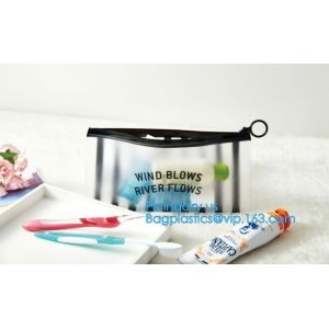 Cheap A4 file bag slider zipper envelope slider closure bag, Swimwear Packaging With Slider Zipper Closure PVC Bikini Bag, pac for sale