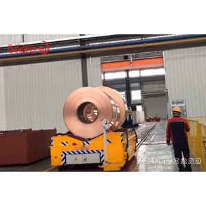 10T Customizable Steel Rail Transfer Cart Battery Operated Transfer Trolley