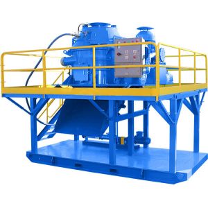 China High Chromium Cast Iron Vertical Cutting Dryer 55kw 30 - 50T/H Capacity on sale