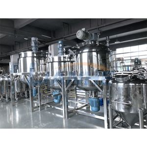3000L Ketchup Making High Shear Emulsifier Mixer With Circulating Pump