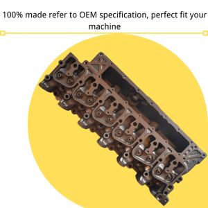 S6D95L 6D102 SA6D102E-1-A Engine Cylinder Head For Excavator PC200-6 PC200-7