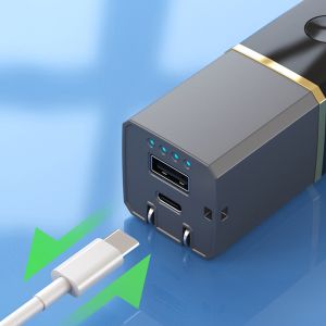 OEM Ultra Slim Multi Port Power Bank Travel Use 5000mAh OEM With Led Light