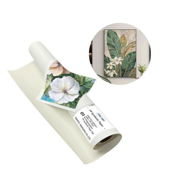 Quality 3.2m Large Format 380g Matte Poly Cotton Canvas Rolls for Latex Media Art wholesale