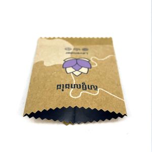 50 - 200microns Heat Seal Kraft Paper Aluminum Foil Back Seal Bag For Small Unit