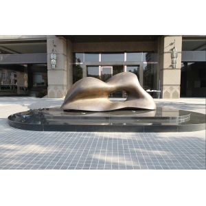 Contemporary Abstract Art Work Bronze Statue Design Custom Size