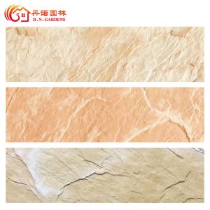 Safe 3/4mm Clay Slate Wall Tiles Soft Flexible Soft Exterior With Modern