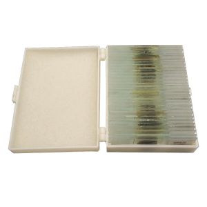 Cheap Geography Educational Mineral Thin Section 24 Pcs Prepared Microscope Slides Set for sale