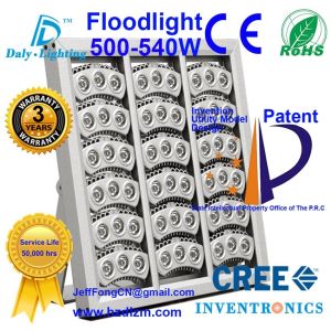 Cheap LED Flood Light 500-540W with CE,RoHS Certified and Best Cooling Efficiency Floodlight Made in China for sale