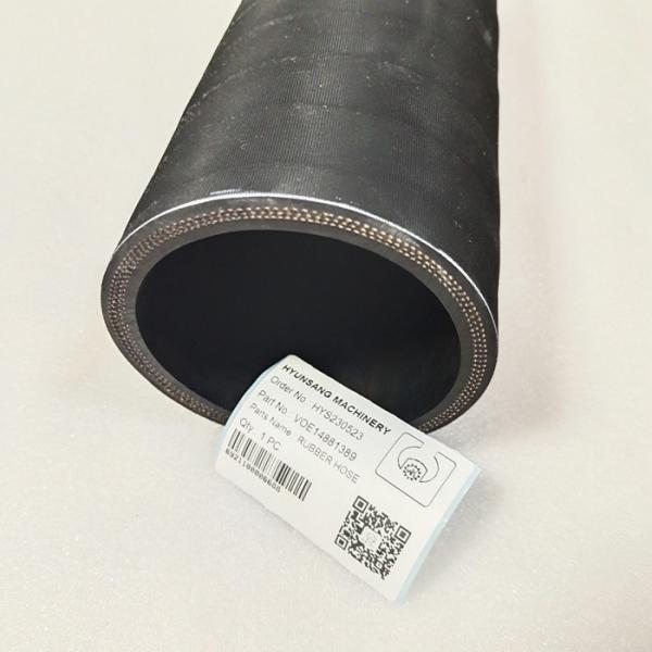 Excavator Parts Rubber Hose VOE14881389 VOE 14881389 VOE14881565 VOE 14881565 For EC200D EC210B EC210D