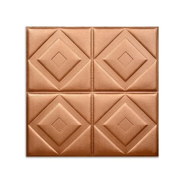 Wall Coating 3D Brick Design Foam Wallpapers for Administration Easy Installatio