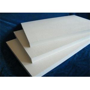Refractory Ceramic fiber board for industrial kiln / furnace , White Color