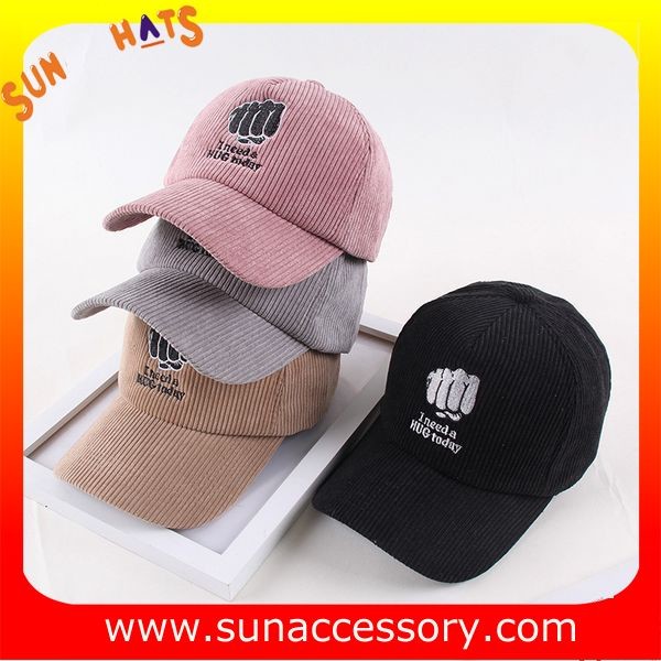 Quality QF17006  Sun Accessory customized fashion base ball caps for girls  ,caps in stock MOQ only 3 pcs wholesale