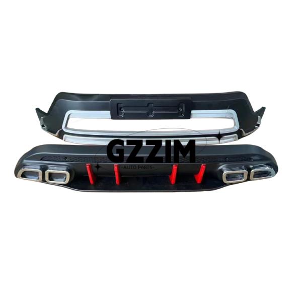 Quality Car Bumper PP Plastic Black Rear Bumper For 2023 Toyota innova bumper wholesale