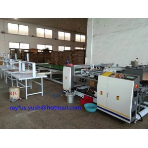 Two Piece Automatic Carton Folding Gluing Machine Aa Or Ab Sheet Servo Control