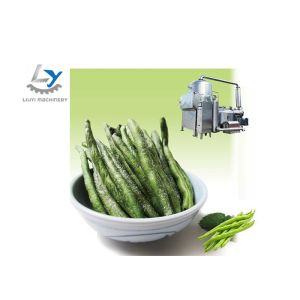 Vacuum Type Stringless Bean Fryer Machine Different Capacity With De-Oiling