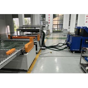 Automatic hot melt adhesive PP Gluing and Wave Receiving Production Line Filter