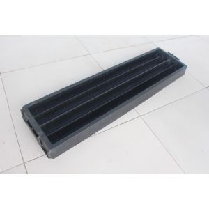 Four Channels Black Rock Core Boxes For Geological Coal Mining High Strength