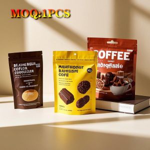 Pe Laminate Material Odor-Proof Stand-Up Pouch With Embossed Gravure Printing &