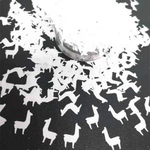 Llama Shape Glitter Camel and Donkey Shapes Must-Have for Thanksgiving Nail