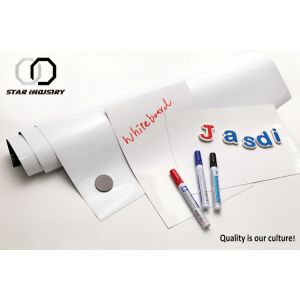 Customized Color Rubber Magnet Roll , Magnetic Whiteboard Strips Multifunctional