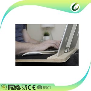 Modern bamboo laptop table adjustable folding laptop table
