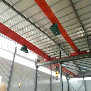 Remote Control Single Beam Ladle Crane Electric Overhead Bridge Traveling