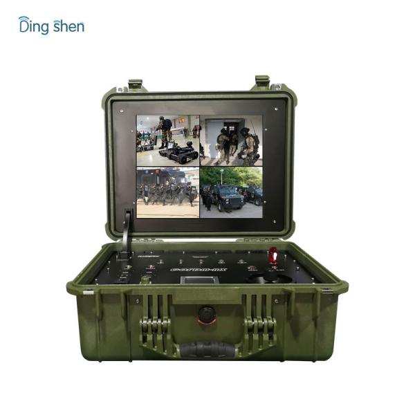 Quality 4 Channels COFDM Outdoor Wireless AV Receiver With Built In 17 Inch Monitor wholesale