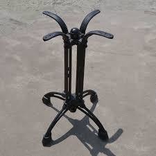 100% Inspection Fabrication Customized Removable Adjustable Metal Bar Table Base