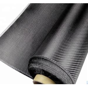 3k 2x2 Twill Carbon Fiber Fabric High Modulus Carbon Fiber Weave Roll