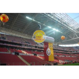 China Customized Inflatable Advertising Cylinder Printed Helium Balloons for Celebration day on sale