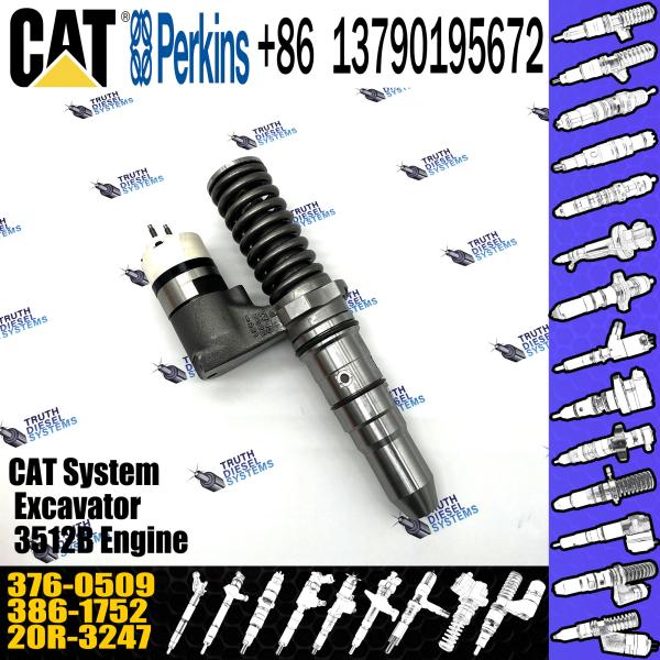 Quality common Rail Fuel Injector 376-0509 3760509 for Cat 3512 Engine Injector 376-0509s wholesale