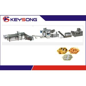 Automatic Fried Food Processing Machinery , Corn Curls Machine
