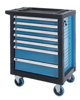 Metal Drawer Filing Cabinet 7 Drawers Tool Trolley Cabinet